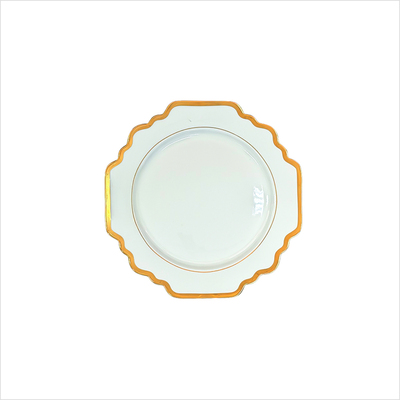 Teller flach 16cm _Sunflower weiss__top 